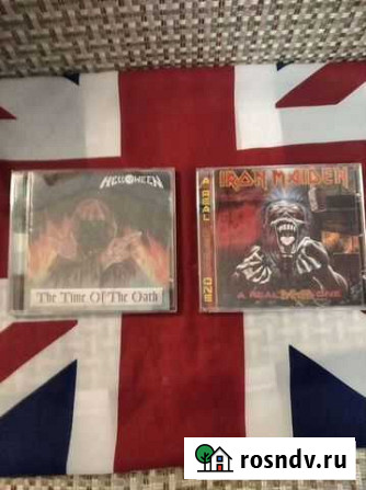 Iron Maiden, Helloween фирменные сd japan,uk Старый Оскол - изображение 1