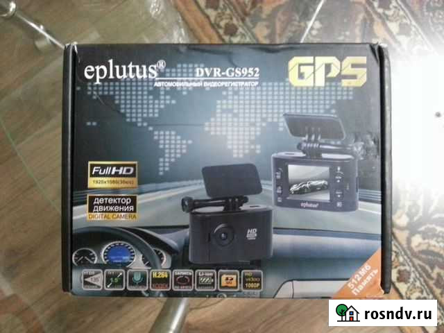 Видеорегистратор Eplutus DVR GS 952 GPS Full HD Краснодар - изображение 1