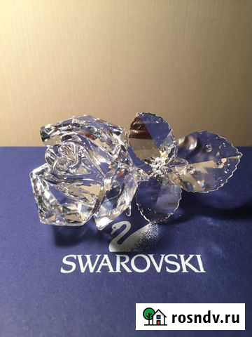 Swarovski фигурка «Роза»,оригинал Калининград - изображение 1