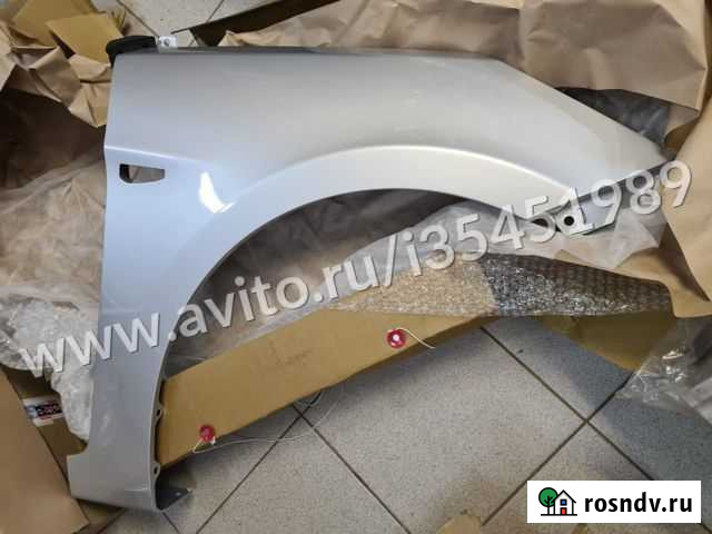 Крыло серебристое LH Solaris 11-17 Иваново - изображение 1