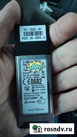 GSM модем cisco (Qualcomm AirCard 504 pcex-3G) Хабаровск - изображение 1