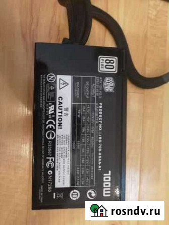 Модульный блок питания Cooler Master Real Power M7 Новосибирск - изображение 1
