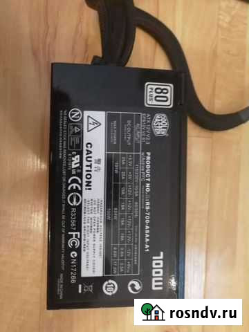 Модульный блок питания Cooler Master Real Power M7 Новосибирск - изображение 1