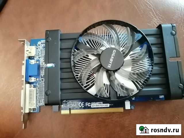 Видеокарта Gigabyte Radeon HD6670 1GB Барнаул - изображение 1