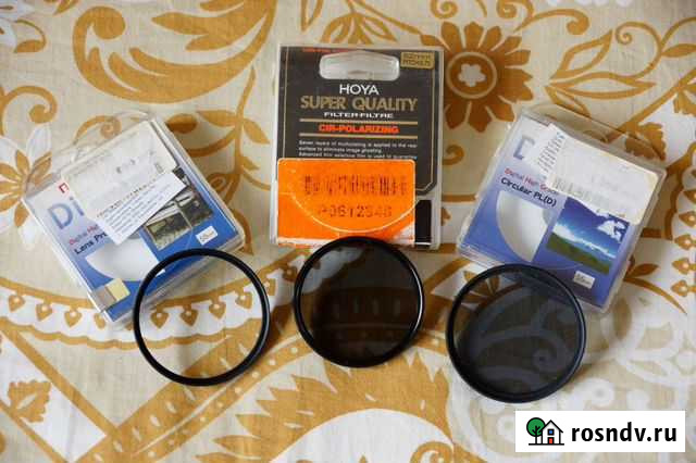 Светофильтры Hoya CPL 52, Marumi CPL, UV 55 Санкт-Петербург - изображение 1