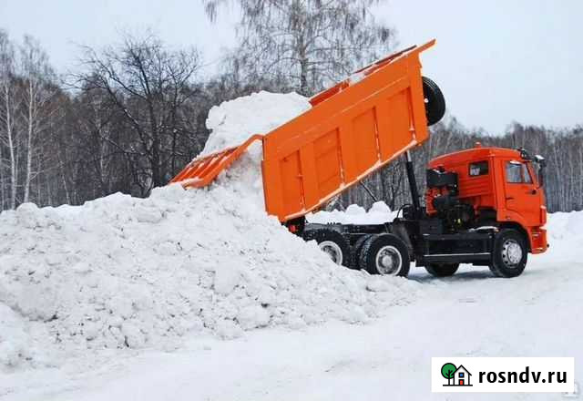 Уборка и вывоз снега Старый Оскол - изображение 1