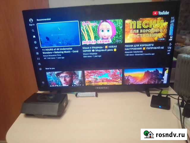 Телевизор Vekta 32 дюйма + smart tv Иркутск - изображение 1