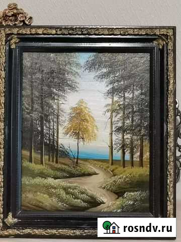 Картина масла винтаж Сочи - изображение 1