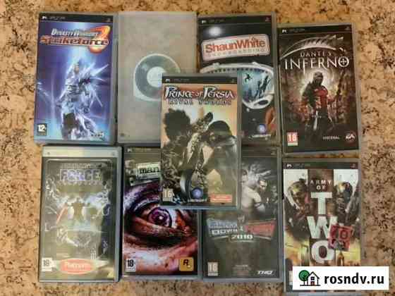 Продам игры на PSP Петрозаводск