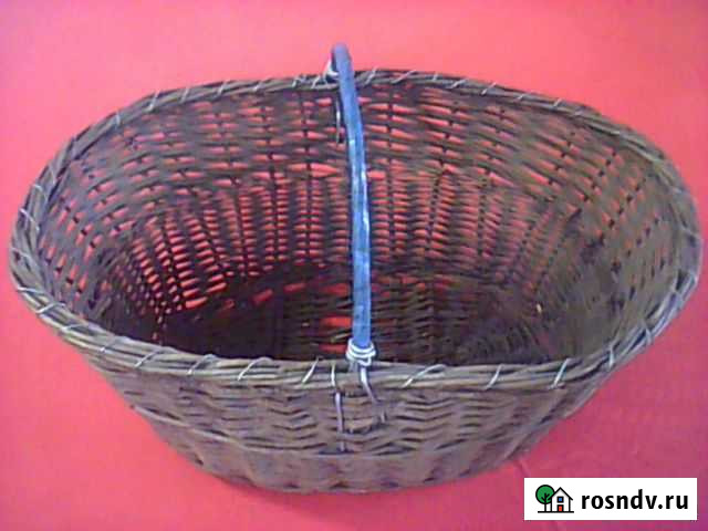 Корзина\ Плетёная\Грибная\\Из ивы\\Б/У\\ Барнаул - изображение 1