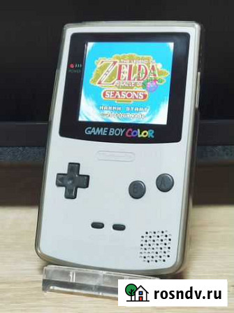 Game BOY Color + IPS + EZ-flash junior 8гб Красногорск - изображение 1