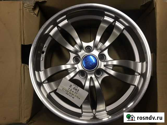 Новые Литые диски SSW S043 17 5x112 Электросталь - изображение 1