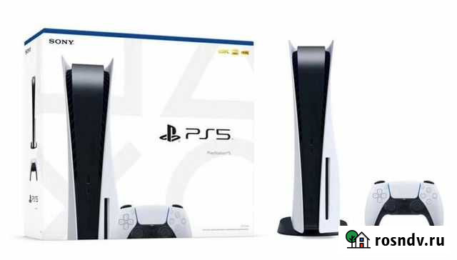 Sony playstation 5 ps5 с дисководом Новый Уренгой - изображение 1
