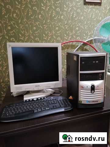 Компьютер : системный+ монитор + клавиатура +принт Королев - изображение 1