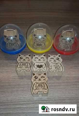 Котята деревянные Ижевск - изображение 1