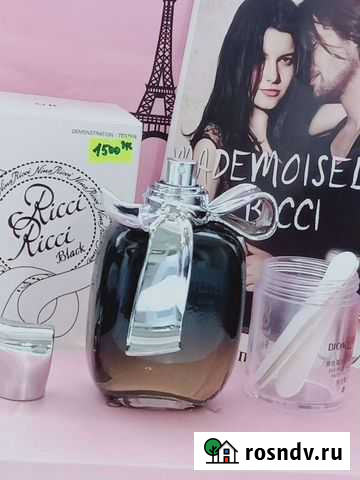 Тестер оригинал Nina Ricci Ricci Ricci Black Краснодар - изображение 1
