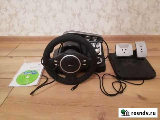 Руль Dialog GW 13 VR grand tourismo 1с эффектом ин Курск - изображение 1