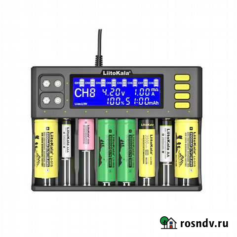 Зарядное устройство LiitoKala Lii-S8 Lii-600 18650 Москва - изображение 1