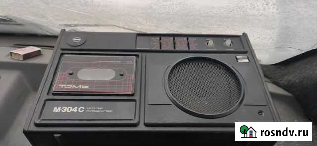 Кассетный стереомагнитофон Томь М304-С Томск - изображение 1