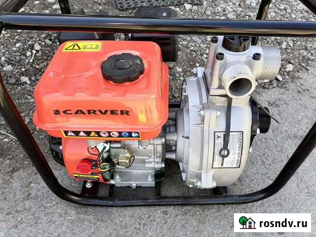 Мотопомпа бензиновая Carver 50 80 Пермь - изображение 1