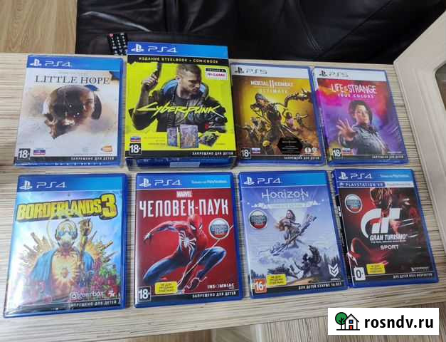 Игры для PS4/PS5 Новые. В плёнке Краснодар - изображение 1