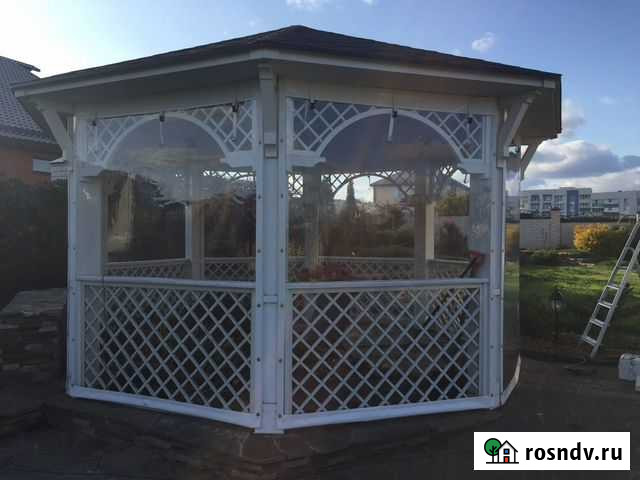 Мягкие окна, гибкие окна для беседок веранд и терр Белгород - изображение 1