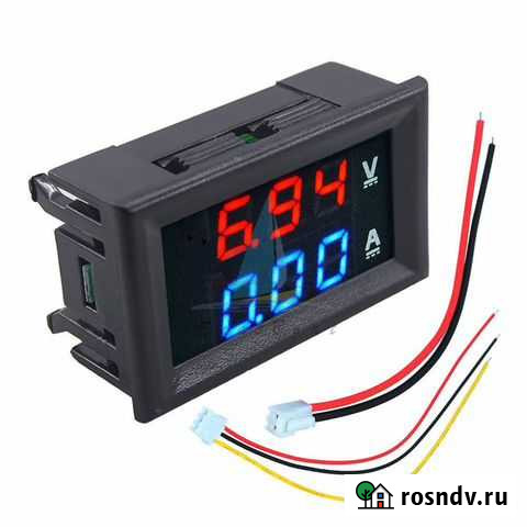 Вольтметр Амперметр постоянного тока 0-100V 10A Барнаул - изображение 1
