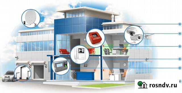 Монтаж пожарной, охранной сигнализации Майкоп - изображение 1