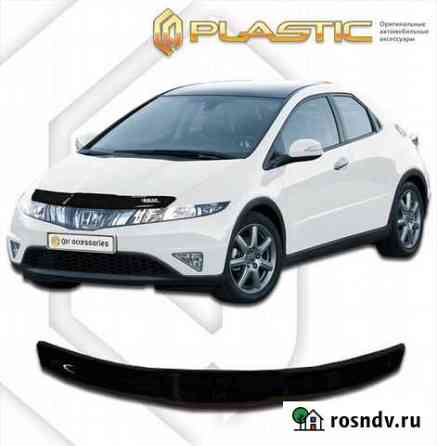 Дефлектор капота Honda Civic 5D 07-12 Томск