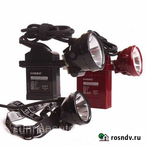 Фонарь шахтерский KMS KM-206 аккумулятор 6Ah Красноярск - изображение 1