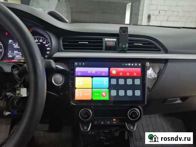 Магнитола android 9 дюймов 1/16 для Kia Rio 4 Липецк - изображение 1