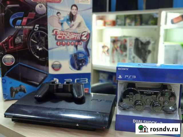 Sony Playstation 3 super slim мног игр Пермь - изображение 1