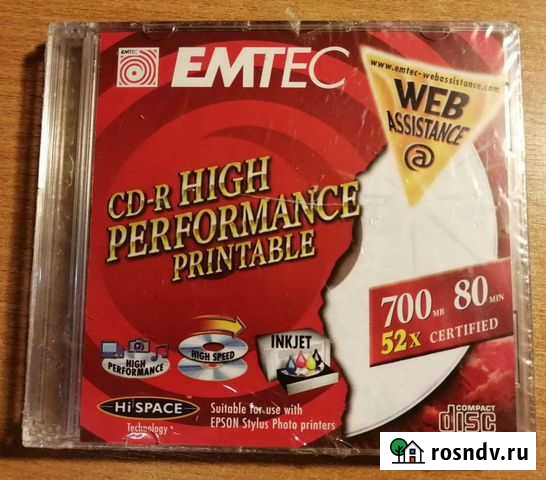 CD-R 700MB 80min Приморск - изображение 1