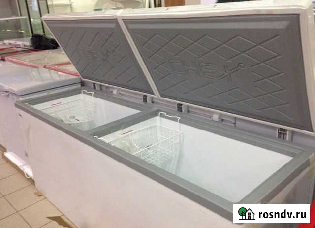 Ларь морозильный Снеж млк-800 глухая крышка Пермь - изображение 1