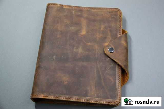 Кожаный ежедневник на кольцах Краснодар - изображение 1