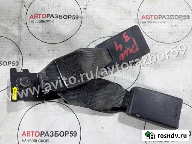 Замок ремня безопасности задний левый KIA RIO 4 Пермь - изображение 1