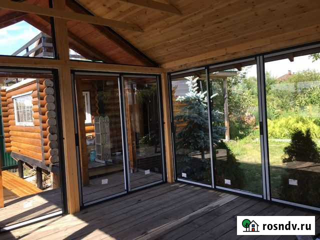Раздвижные Окна для беседки, террас, веранд Омск - изображение 1