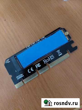 M.2 SSD pcie адаптер Свободный - изображение 1