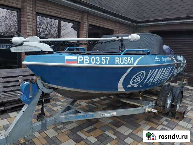 Лодка Волжанка Легендфиш 49+мотор Ямаха 70 Аксай - изображение 1