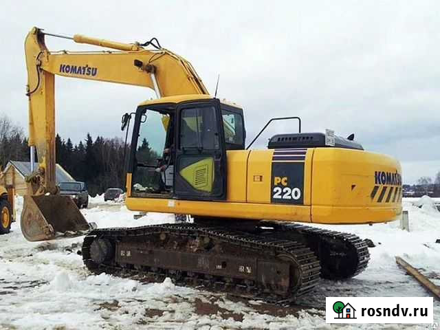 Аренда гусеничных экскаваторов Komatsu pc220 Екатеринбург - изображение 1