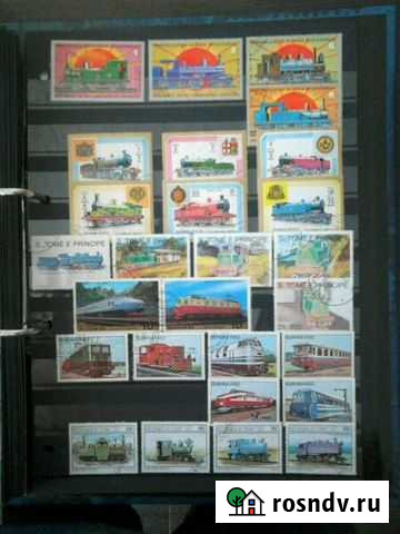 Почтовые марки,поезда Пенза - изображение 1