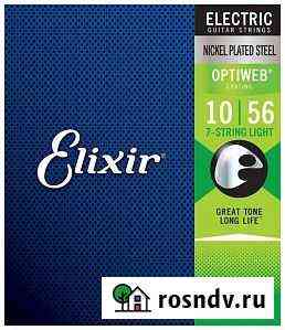 Струны 10-56 Elixir 19057 7 String optiweb Москва