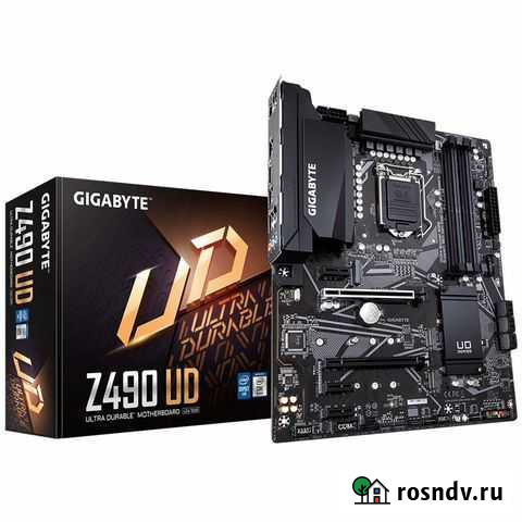 Материнская плата Gigabyte Z490 UD Глазов - изображение 1