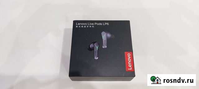 Беспроводные наушники Lenovo LP6 Щекино - изображение 1