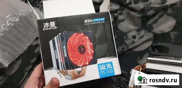 Супер охлаждающий кулер 3вентелятора amd сокет Ангарск - изображение 1