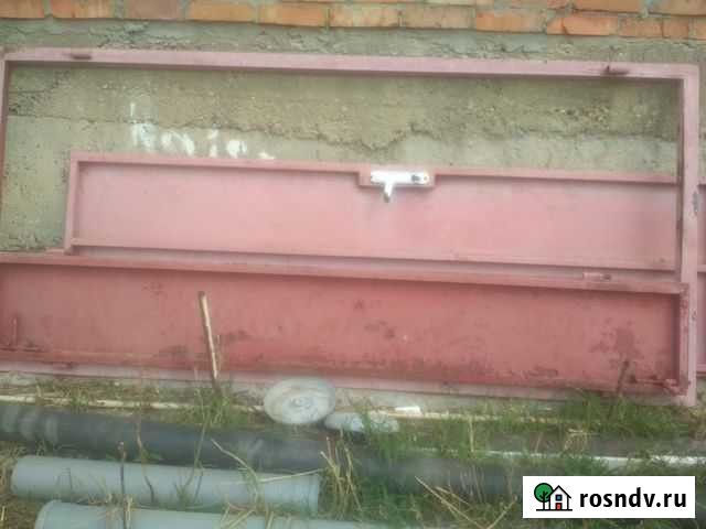 Железная двухстворчатая дверь Хасавюрт - изображение 1