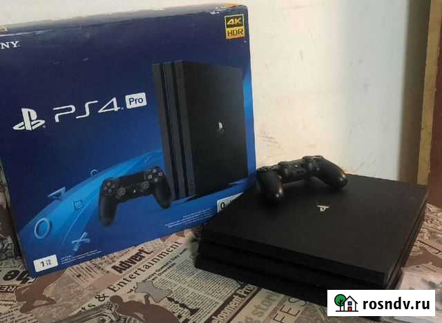 PlayStation 4 Pro 1Tb + 30Игр + Подписка Красноярск - изображение 1