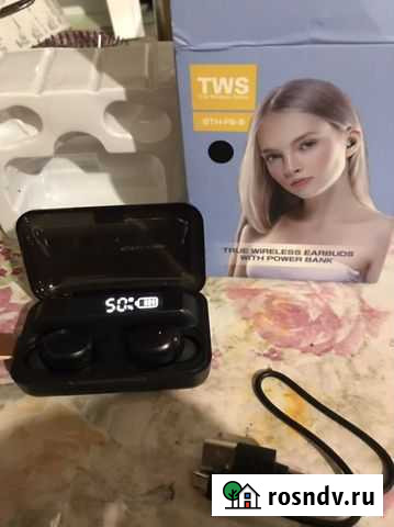 Беспроводные наушники tws Гурьевск - изображение 1
