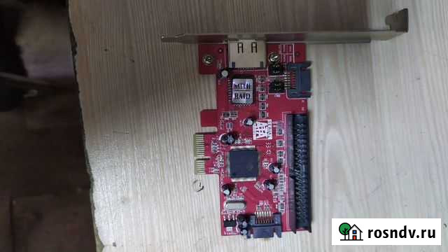 SATA raid контроллер Maxxtro esata +2*SATA + IDE Севастополь - изображение 1