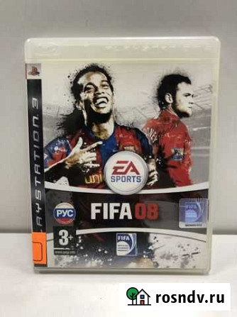 Диск fifa 08 для PS3 Рязань - изображение 1